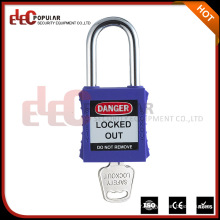 Elecpopular China Goods Cheap PA Plastic Lock Out cadenas de sécurité Wth Master Key